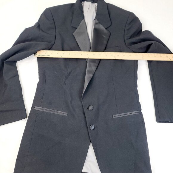 Christian Dior Men's Black Monsieur Collared Single Breasted Tuxedo Jacket Sz M - Picture 3 of 6